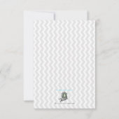 ミセス＆ミセス・ボウ 招待状 (裏面)