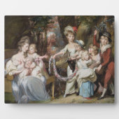 ミセス・ユスティニアン・カサマホルと子供8人 フォトプラーク (正面)