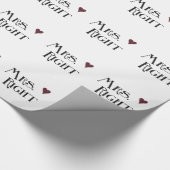 ミセス・ライト ラッピングペーパー (角)