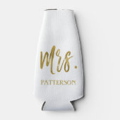 ミセス・ラストネーム・ゴールド・フォイルボトルクール ボトルクーラー (正面)