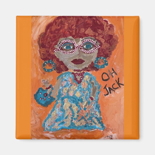 ミセス・ローパー・オ・ジャック・マグネット マグネット (正面)