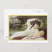 ミセス・ワインは温かいベビーのための鎮静剤シロップを遅らせる ポストカード (正面/裏面)