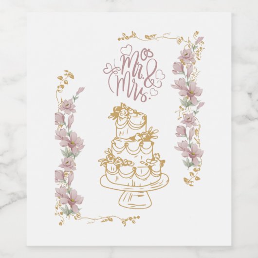 ミセス ワインラベル (シングルラベル)