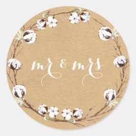 ミセス・封筒用シール素朴 ラウンドシール