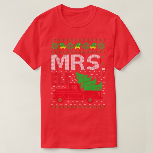ミセス・小妖精や小人 Tシャツ (デザイン正面)