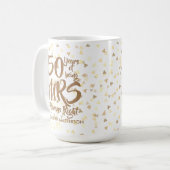 ミセス・常時右おもしろい50周年 コーヒーマグカップ (正面左)