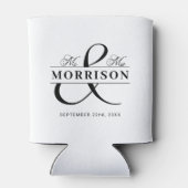 ミセス・白黒結婚式の引き出物 缶クーラー (裏面)