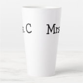 ミセス・C先生 カフェラテマグ (正面)