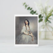 ミセス・C.W.ストウトンのポートレート(d.1907)、三角 ポストカード (スタンド正面)