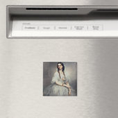 ミセス・C.W.ストウトンのポートレート(d.1907)、三角 マグネット (インサイチュ (食洗機))