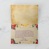 ミセス(&M) 招待状 (内部)