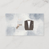 ミセスB&Gシャワーゲームカードのキス数 プレイスカード (裏面)