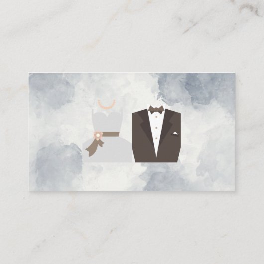 ミセスB&Gシャワーゲームカードのキス数 プレイスカード (裏面)