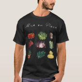 ミセプラキュリナリーベジタブルキッチンクッキングL Tシャツ (正面)