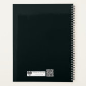 ミセリウム ネットワーク アート | 深い生態学的つながり プランナー手帳 (裏面)