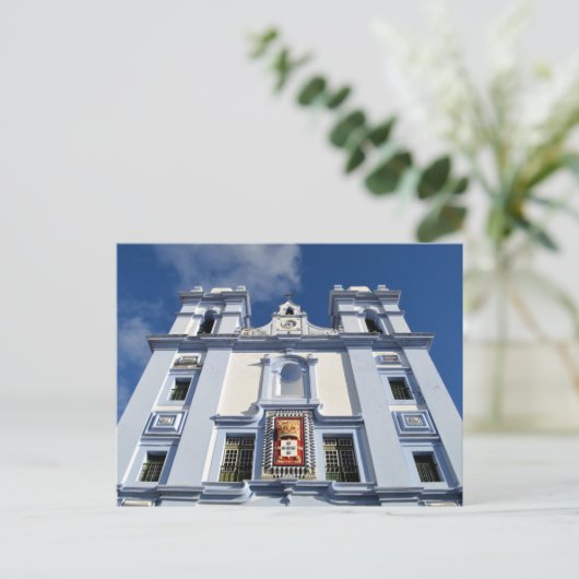 ミゼリコルディア教会:アングラ、テルセイラ、アゾレスP ポストカード (スタンド正面)