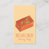 ミソアパックインディアンスイーツベーカリーパティシシェフフード 名刺 (正面)