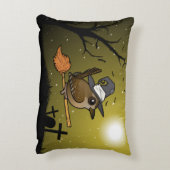 ミソサザイの魔法使い アクセントクッション (裏面(縦))