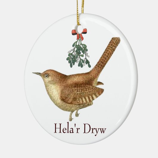 ミソサザイを捜すこと セラミックオーナメント (左)