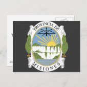 ミソネス，アルゼンチン ポストカード (正面/裏面)