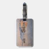 ミソールパレス – レイクピチョラウダイプールアットサンセット ラゲッジタグ (裏面縦)