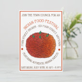 ミタイインディアンスイーツラドゥラドオフードフェスティバル 招待状 (スタンド正面)