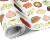 ミタイインディアンスイーツ菓子デザートIndia ラッピングペーパー (ロールコーナー)