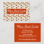 ミタイインディアンスイートショップ菓子パティシエ 名刺 (正面/裏面)