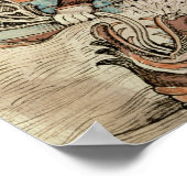 ミダガードのヘビのためのトール魚釣り ポスター (角)