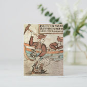 ミダガードのヘビのためのトール魚釣り ポストカード (スタンド正面)