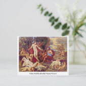 ミダスアンドバッカスバイニコラプッサン ポストカード (スタンド正面)