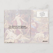 ミダスアンドバッカスバイニコラプッサン ポストカード (裏面)