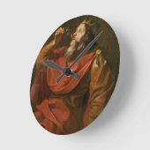 ミダス王 ラウンド壁時計 (傾斜)