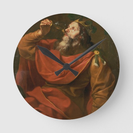 ミダス王 ラウンド壁時計 (正面)