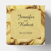 ミダスTouch金ゴールド結婚式の引き出物ボックス フェイバーボックス (上部)