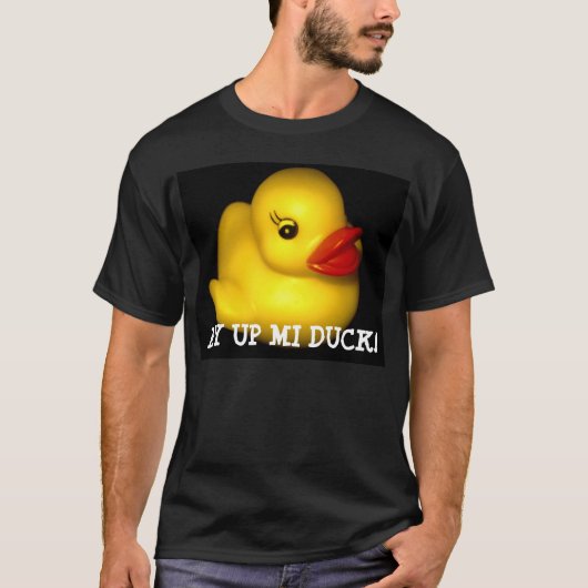 ミダックを上げて! Tシャツ (正面)