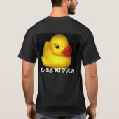 ミダックを上げて! Tシャツ (裏面)