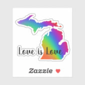 ミチグラン |愛は愛|レインボープライド シール (シート)