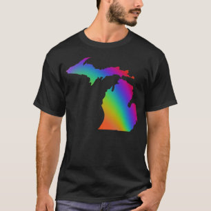 ミチグラン 虹 愛 愛 Tシャツ