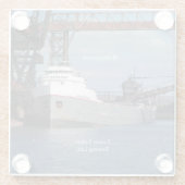 ミチピコテンのガラスコースター ガラスコースター (裏面)