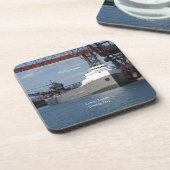 ミチピコテンセット6懸命プラスチック製コースター コースター (左側)