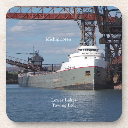 ミチピコテンセット6懸命プラスチック製コースター コースター (正面)