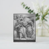 ミチャンゲロ・ブオナローティの後の預言者エゼキエル ポストカード (スタンド正面)