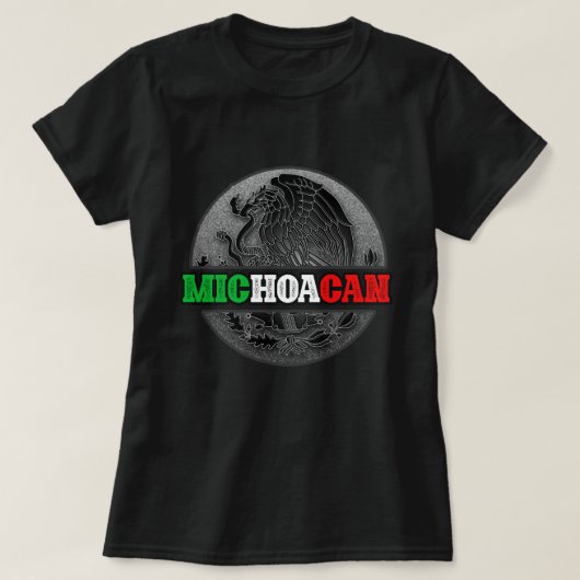 ミチョアカン州メキシコTシャツ Tシャツ (デザイン正面)