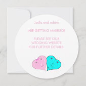 ミッおもしろいト・ミセスハート セーブザデート (裏面)