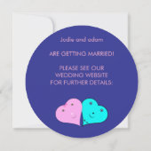 ミッおもしろいト・ミセスハート セーブザデート (裏面)