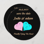 ミッおもしろいト・ミセスハート セーブザデート (正面/裏面)