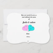 ミッおもしろいト・ミセスハート 招待状 (裏面)