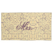 ミッかわいらしズとミセスパターン（の模様が）ある 枕カバー (正面左)