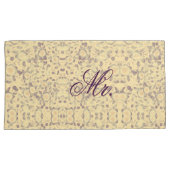 ミッかわいらしズとミセスパターン（の模様が）ある 枕カバー (正面右)